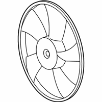 OEM 2013 Scion iQ Fan Blade - 16361-40080