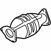 OEM 2005 Acura RL Catalytic Converter - 18160-RJA-A00