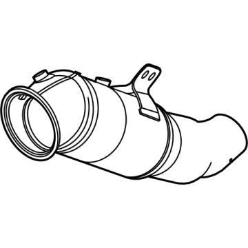 OEM 2020 BMW 740i xDrive EXCH CATALYTIC CONVERTER CLO - 18-32-8-681-551