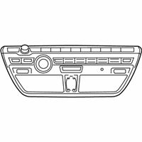 OEM 2021 BMW i3s Radio And A/C Control Panel - 61-31-9-379-123