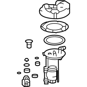 OEM Acura MDX SET, FUEL STRAINER - 17048-TYA-A02