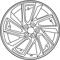 OEM Lexus RX450hL Wheel, Disc - 42611-0E420