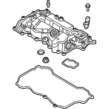 OEM 2021 Hyundai Sonata Cover Assembly-Rocker - 22410-2M810