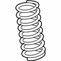 OEM 2003 Toyota MR2 Spyder Coil Spring - 48231-1R350