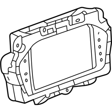 OEM 2022 Chevrolet Bolt EUV Cluster Assembly - 42787375