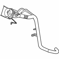 OEM 2021 Dodge Charger Tube-Fuel Filler - 68402927AD