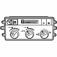 OEM Chrysler Air Conditioner And Heater Control - 55057280AF