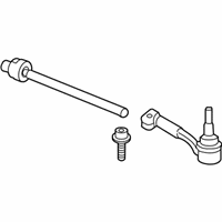 OEM 2014 BMW 328i xDrive Steering Tie Rod Assembly Left - 32-10-6-799-960