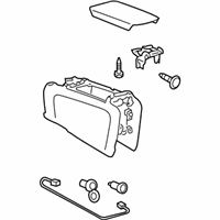 OEM 2005 Toyota Prius Console Body - 58901-47030-B1