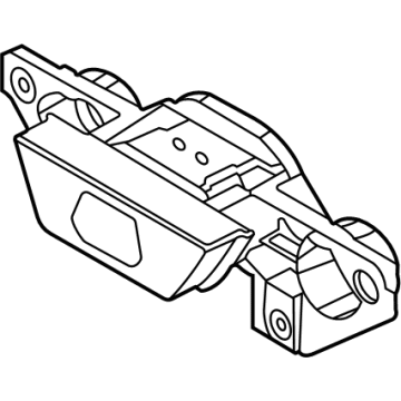 OEM 2022 Hyundai Elantra Outside HDL & Lock Assembly-T/LID - 81260-AA000