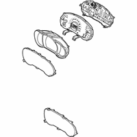 OEM 2018 Kia Soul Cluster Assembly-Instrument - 94006B2700