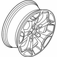 OEM Ford Taurus Wheel, Alloy - BG1Z-1007-B