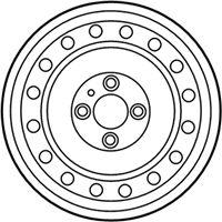 OEM 2007 Nissan Sentra Wheel Assy-Disc - 40300-ET007