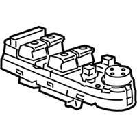 OEM 2013 BMW X5 Front Left Driver Door Window Switch - 61-31-9-218-044