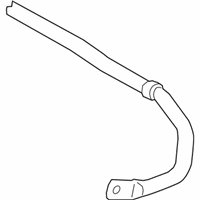 OEM Lexus ES350 Bar, STABILIZER, RR - 48812-06340