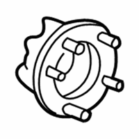 OEM 1998 Chevrolet C2500 Stud, Front Wheel - 88891742