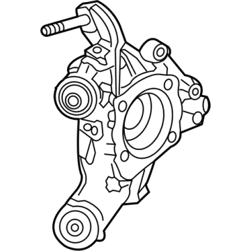 OEM 2022 Acura TLX Knuckle, Right Rear - 52210-TGY-A01