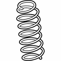 OEM Lexus GX470 Spring, Coil, Front - 48131-60A10