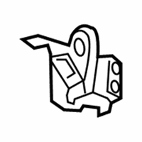 OEM 2007 Buick Rainier Latch Asm-Hood Primary - 15876373