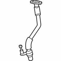 OEM 2019 BMW X6 Exhaust Turbocharger Oil Return Line - 11-42-7-844-987