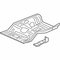 OEM Honda Civic Panel St, RR. Floor - 04655-TR2-305ZZ