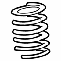 OEM 2010 Ford Explorer Coil Spring - 9L2Z-5310-A