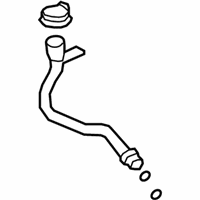 OEM Saturn Vue Reservoir Hose - 15890334