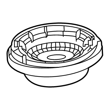 OEM Ford Escape BEARING - FRONT SUSPENSION STR - LX6Z-18198-E