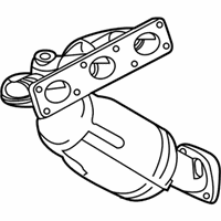 OEM 2004 BMW Z4 Exchange. Exhaust Manifold With Catalyst - 18-40-7-518-676