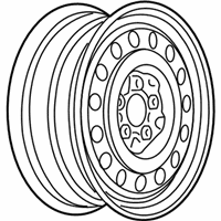 OEM 2010 Chevrolet Impala Wheel, Steel - 20989817