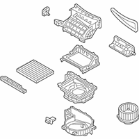 OEM 2016 Hyundai Elantra GT Blower Unit - 97100-A5000