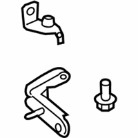 OEM 2017 Ford Mustang Upper Hinge - FR3Z-6322800-B