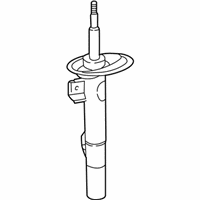 OEM 2000 BMW 740iL Front Suspension-Strut - 31-31-1-091-557