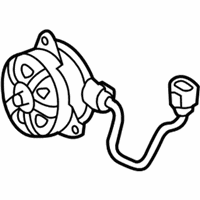 OEM 2010 Scion xB Fan Motor - 16363-28390