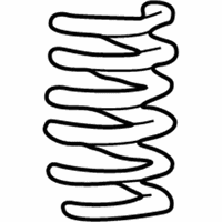 OEM 2002 Ford Explorer Coil Spring - 1L2Z-5560-BA