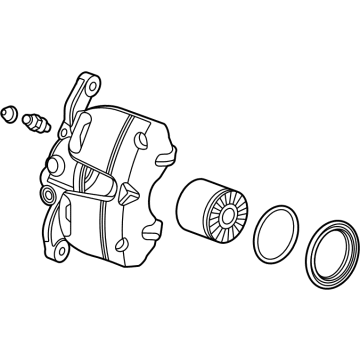 OEM 2022 Chevrolet Trailblazer Caliper - 13531960