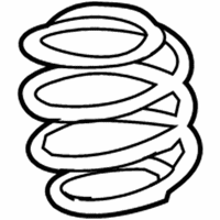 OEM 2010 Jeep Compass Front Coil Spring - 5105841AD