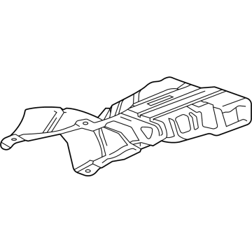 OEM 2022 Chevrolet Trailblazer Exhaust Heat Shield - 42486001