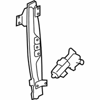 OEM 2013 GMC Acadia Window Regulator - 22867701