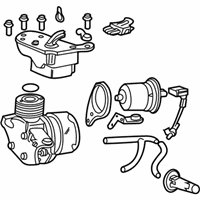 OEM Cadillac DeVille Compressor, Auto Level Control Air - 12494809