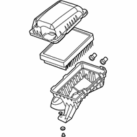 OEM Saturn Cleaner Asm, Air (W/ Mass Airflow Sensor) - 15810995