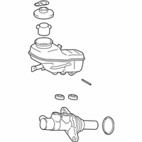 OEM 2009 Toyota Corolla Master Cylinder - 47201-02491