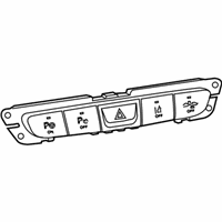 OEM 2016 Jeep Cherokee Switch-Instrument Panel - 68158644AB