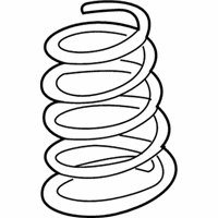 OEM 1999 Toyota Camry Coil Spring - 48131-AA060