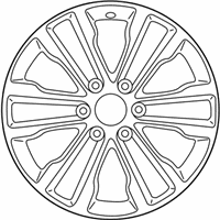 OEM 2021 Nissan Armada Aluminum Wheel - D0C00-6JG0A