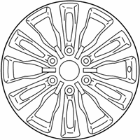 OEM 2021 Nissan Armada Wheel-Aluminum - D0C00-5ZW1A