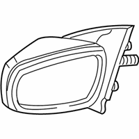 OEM 1998 Buick Regal Mirror Assembly - 10316927