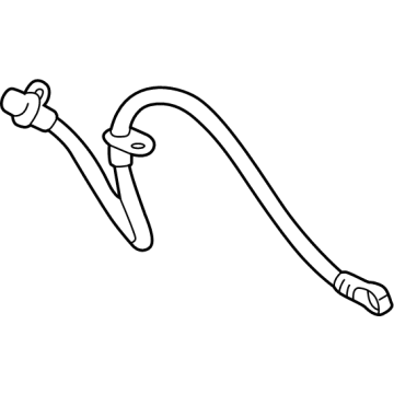 OEM 2022 Lexus NX450h+ Hose, Flexible - 90947-02J43