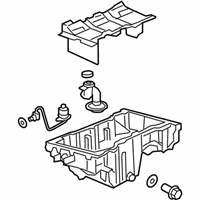 OEM 2019 Chevrolet Traverse Oil Pan - 12716568