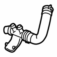 OEM 2021 Jeep Wrangler Hose-Radiator Outlet - 68280778AA